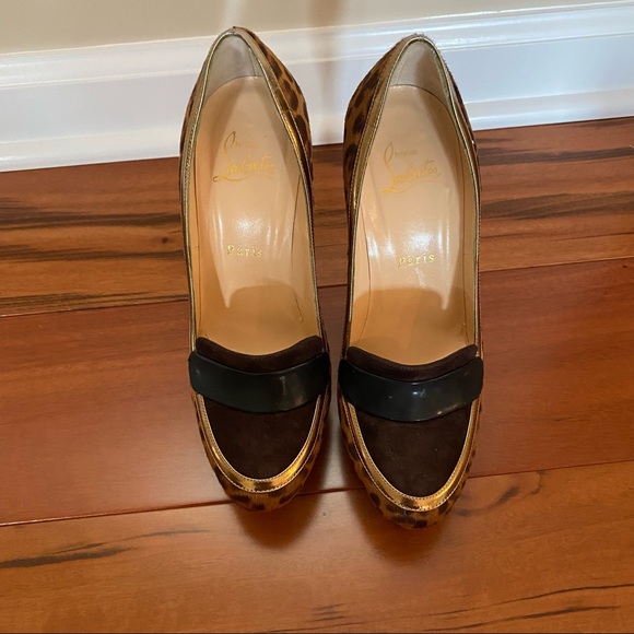 Christian Louboutin Pony Leopard Pumps - Picture 10 of 13